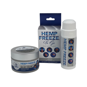 Hemp Freeze® Three Product Display Package